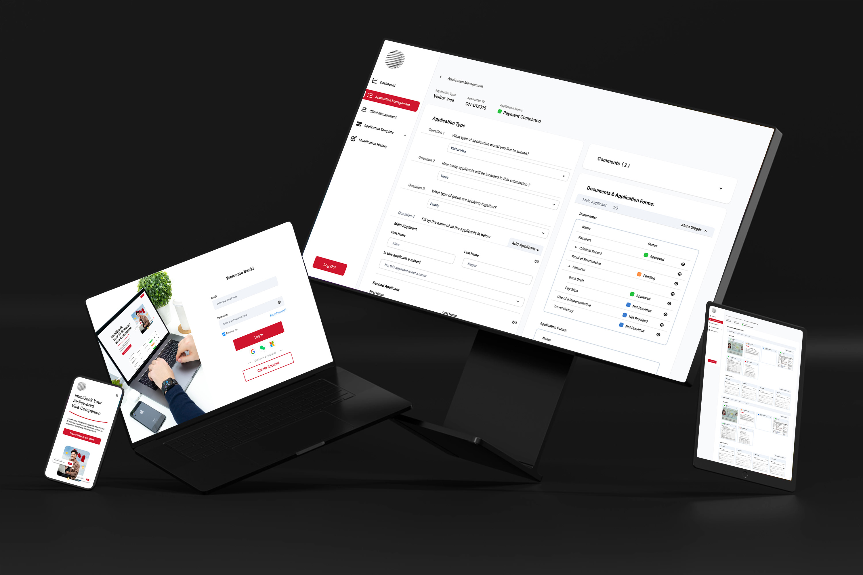 AI Immigration Web App