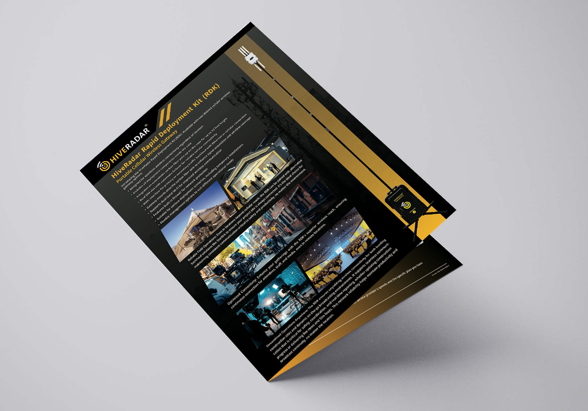 Brochure Design — Turning Complex Tech into Clear Value